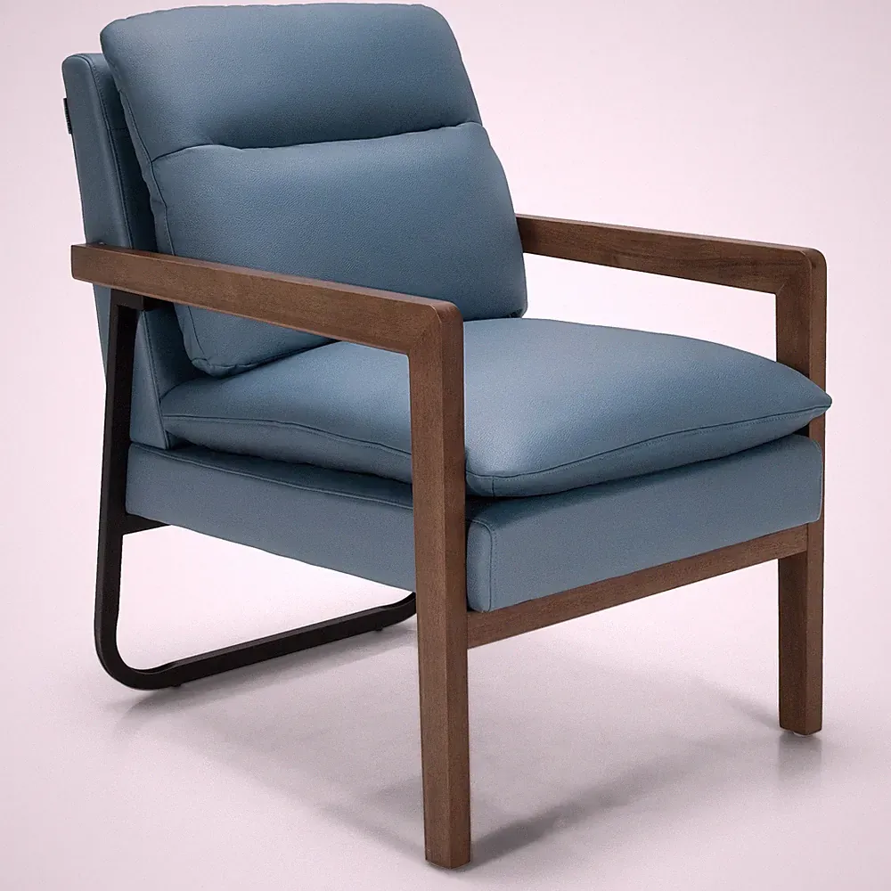 Rubberwood Armchair