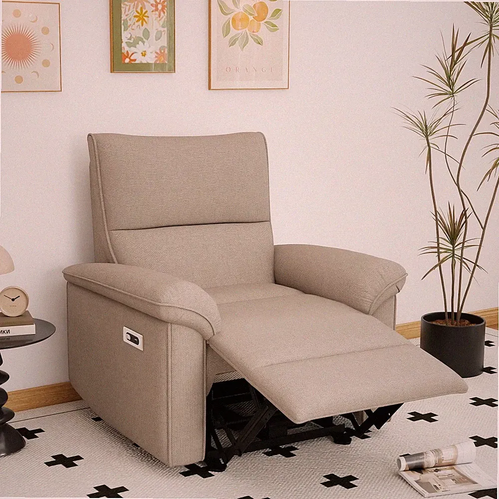 Zero Wall Power Recliner Chair with USB & Type-C Charging Ports